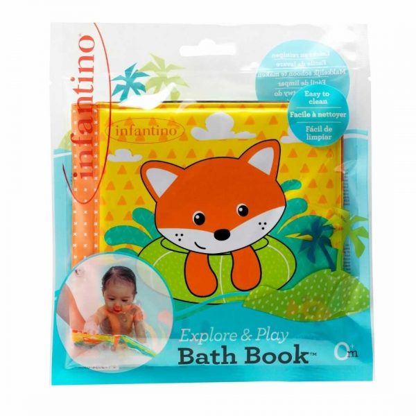 ספר משחק לאמבטיה עם חיות