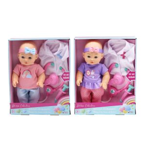 בובה 12" עם אביזרי רופאה