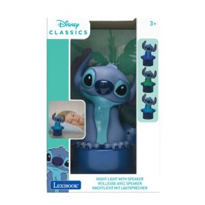 סטיץ'- מנורת לילה עם רמקול (סטיץ')