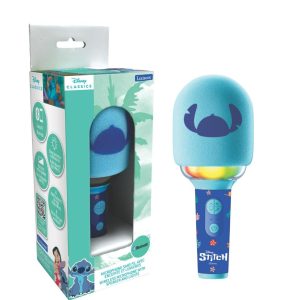 סטיץ'- מיקרופון קריוקי אלחוטי עם אורות וצלילים (בלוטוס)